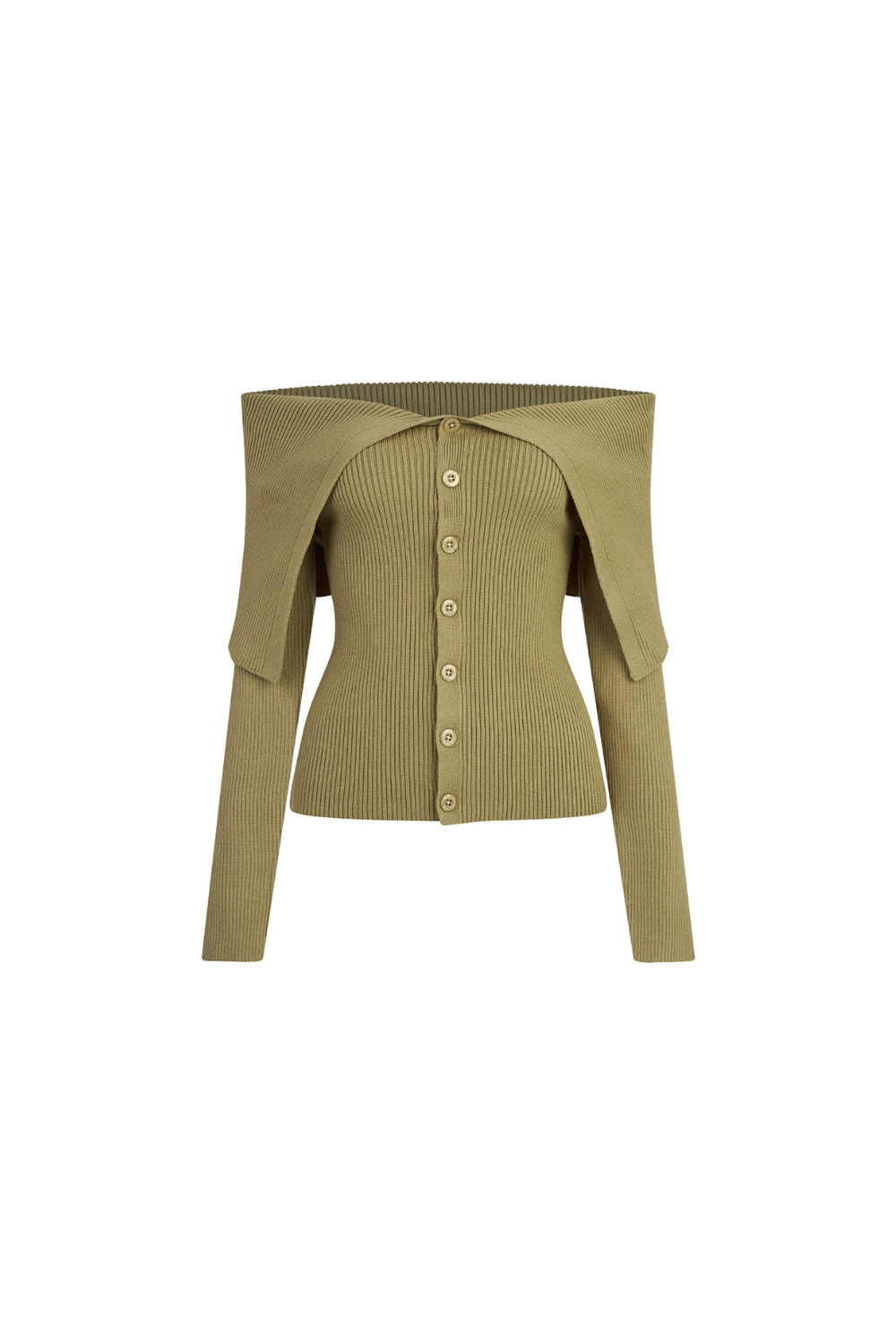 Brown Long Taylor Top