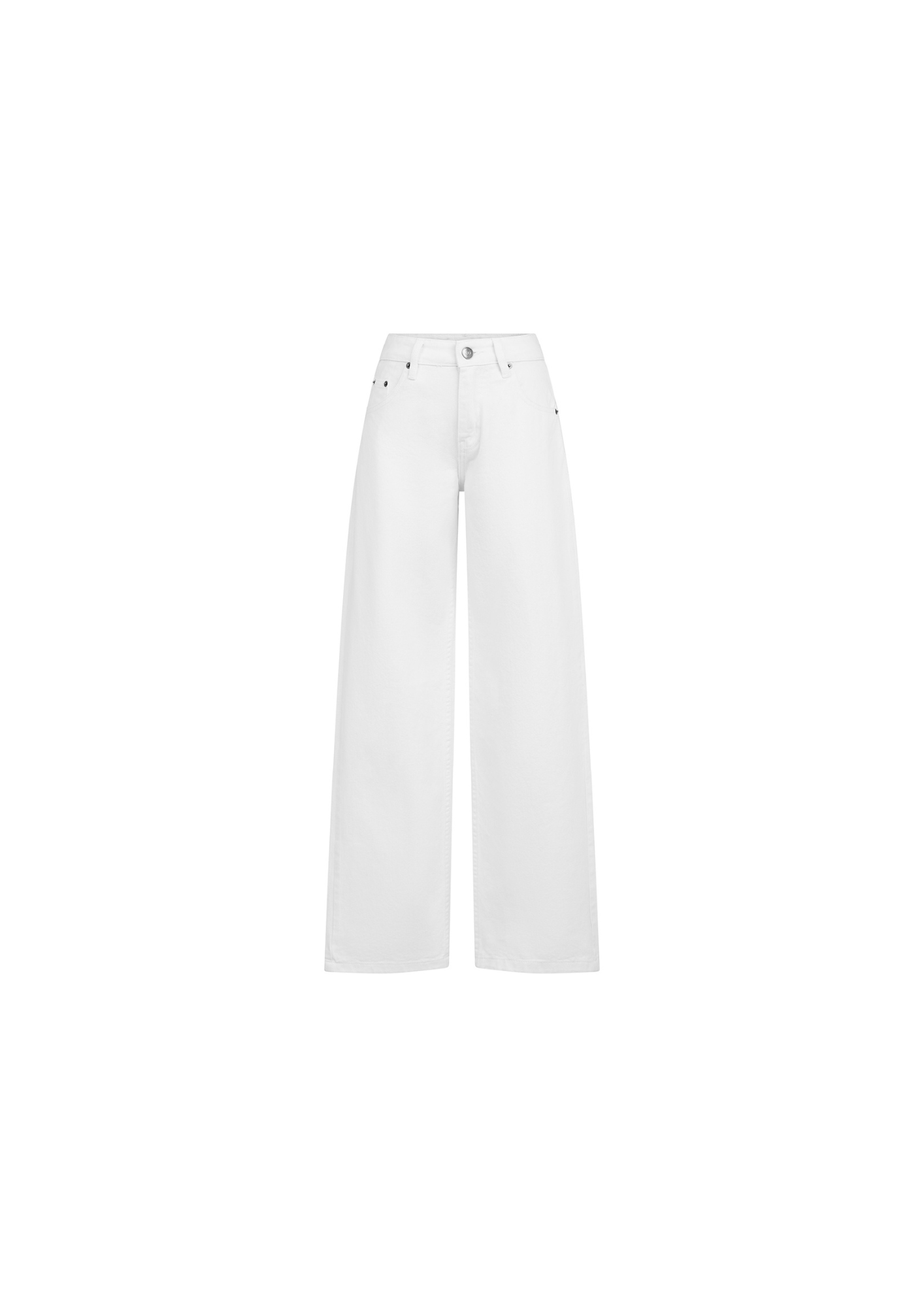 Smoke Baggy Pants - White