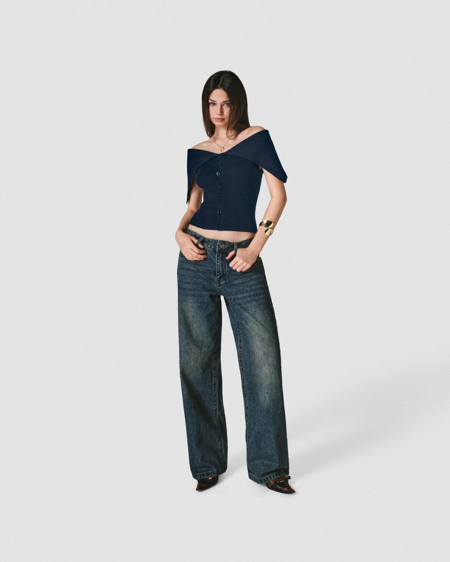 Smoke Baggy Pants - Blue