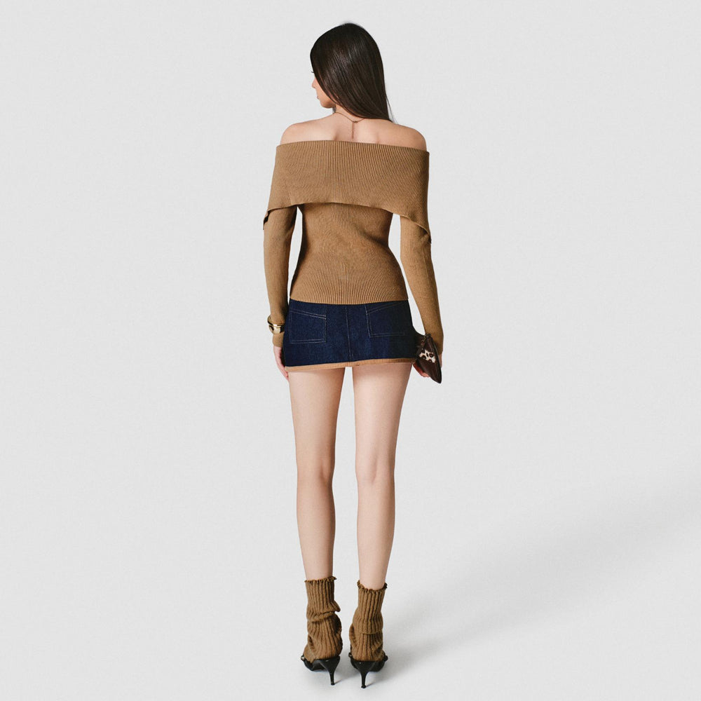 
                      
                        Brown Long Taylor Top
                      
                    