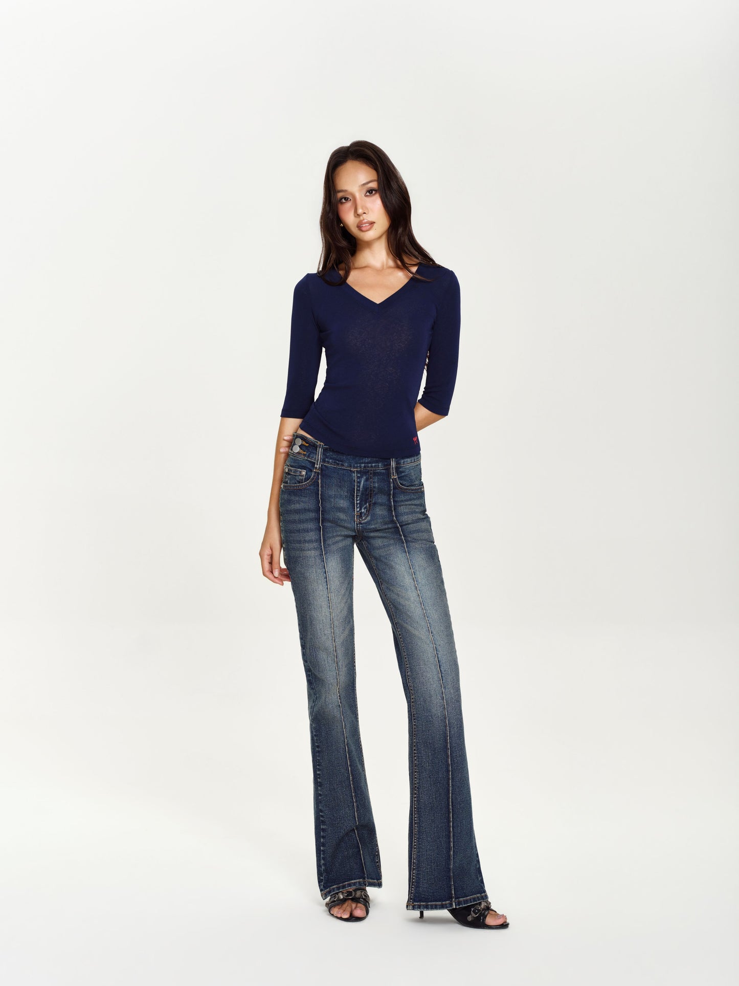 Navy Hera Top (PRE - ORDER)