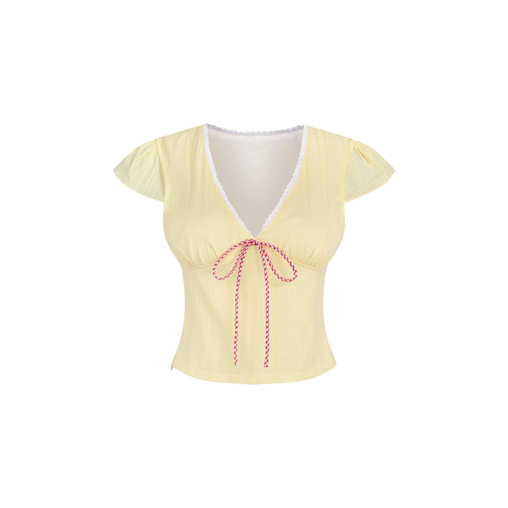 Yellow Zoey Top