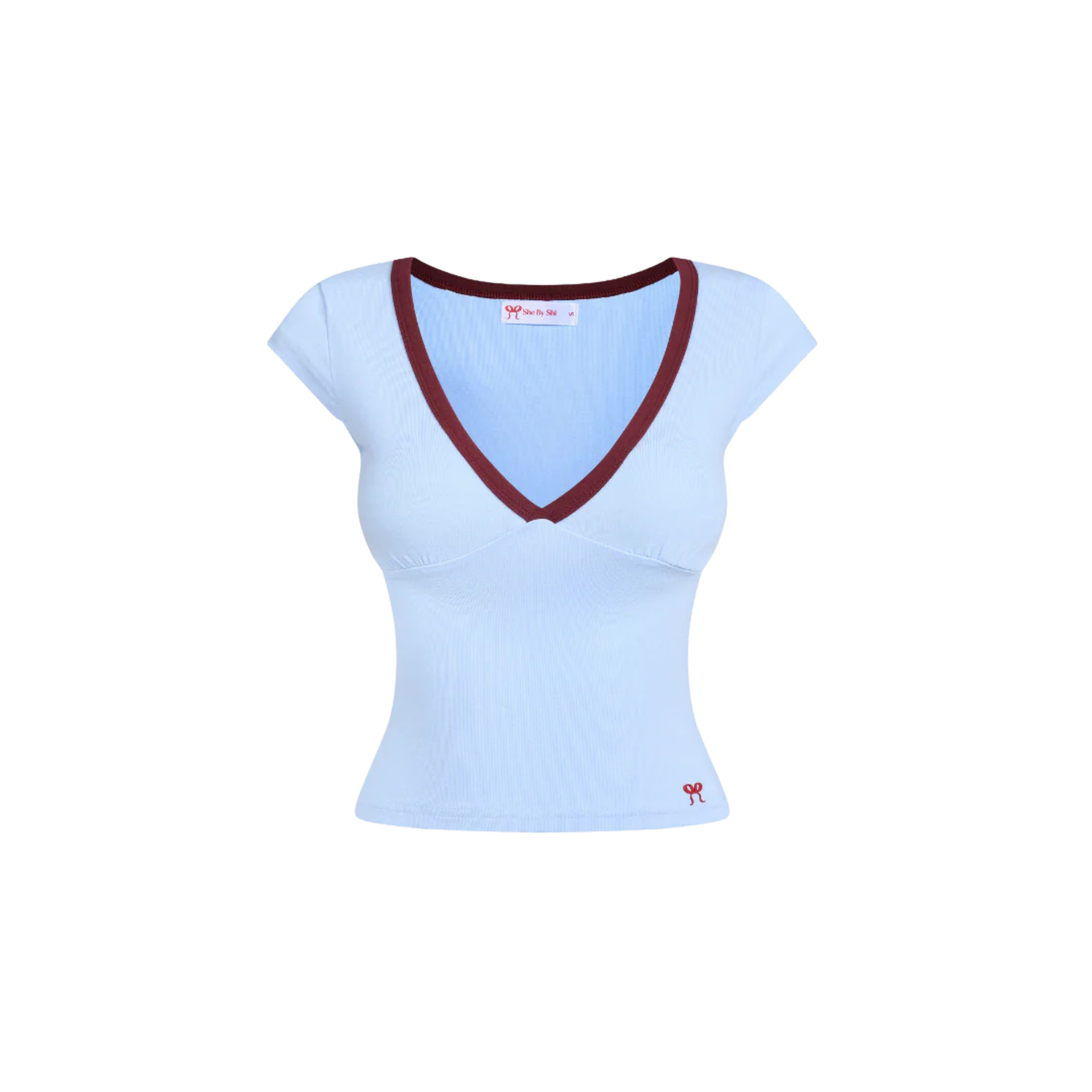 Blue Tyra Top