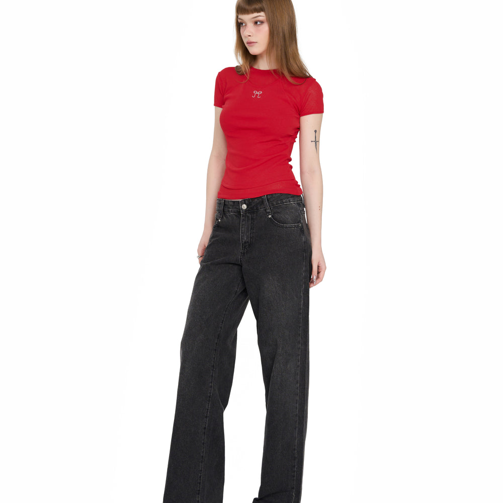 
                      
                        Red Clara Top
                      
                    