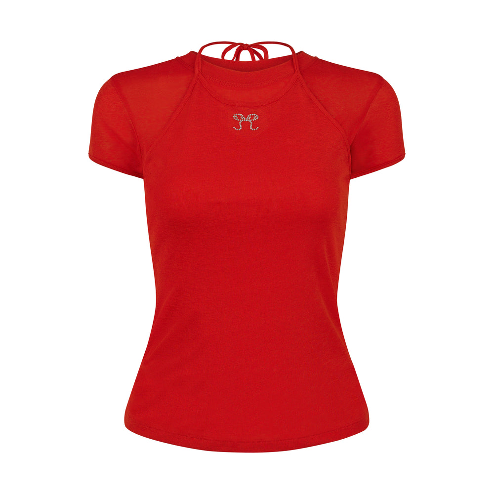Red Clara Top