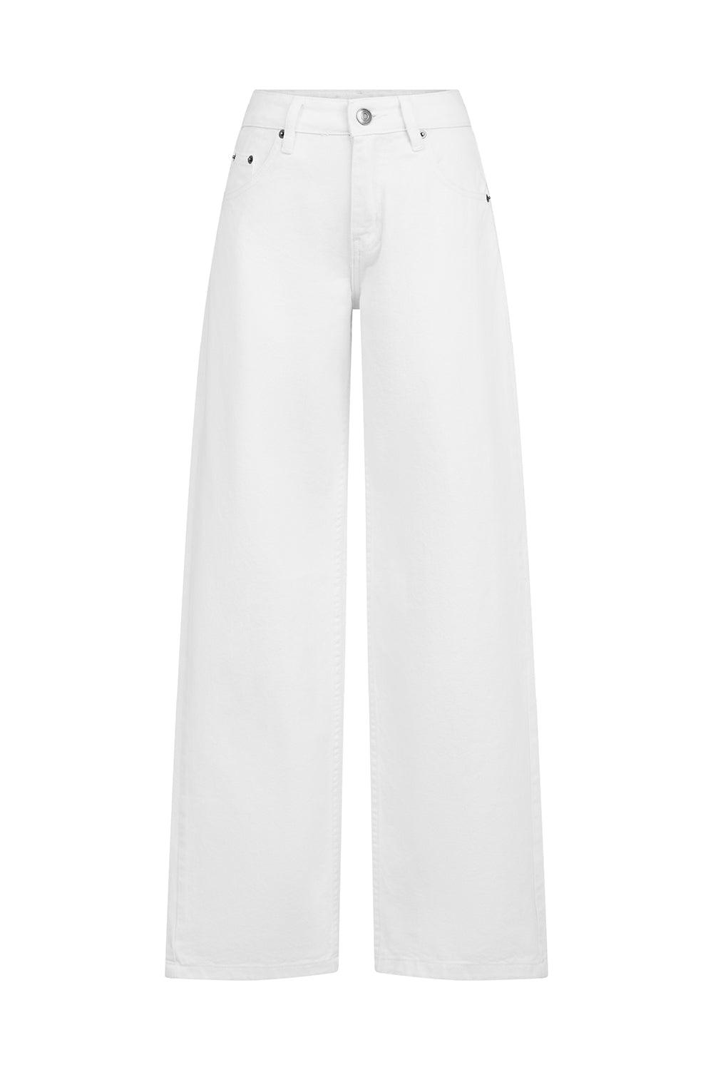 Smoke Baggy Pants - White