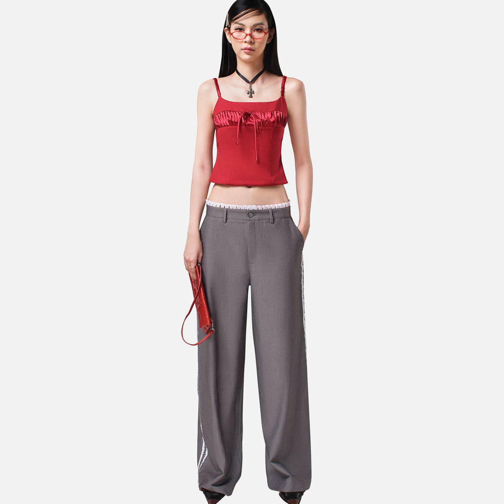 Grey Over Pants