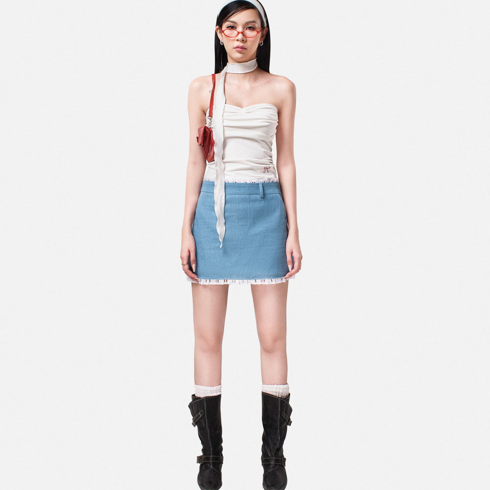 Blue Peri Skort