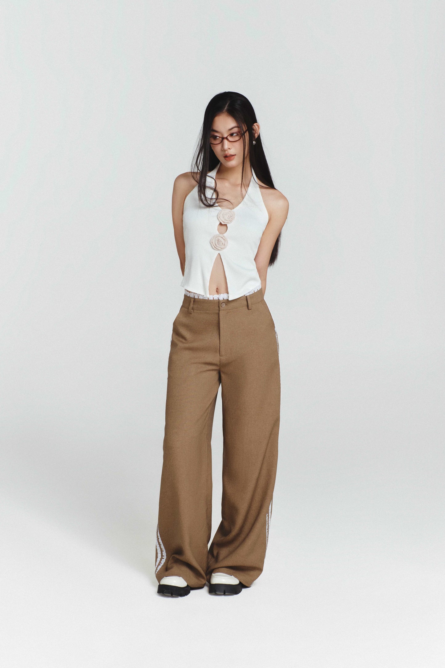 Brown Over Pants