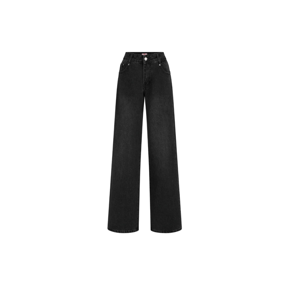 Smoke Baggy Pants - Black