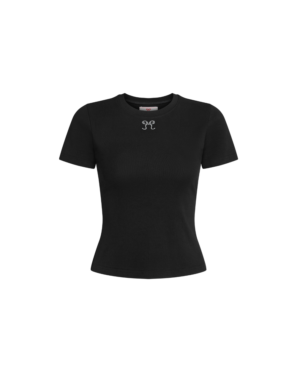 Black Bow Baby Tee