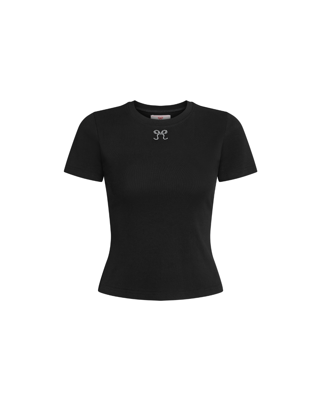 Black Bow Baby Tee