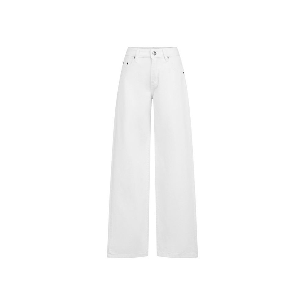 Smoke Baggy Pants - White
